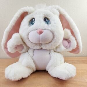 Vintage 1980s Galoob Toys Lost N Founds Plush Bunny Rabbit Stuffed Toy 10"